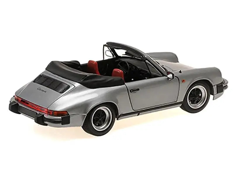 1983 Porsche 911 Carrera Cabriolet 3.2 Gray Metallic 1/18 Diecast Model Car by Minichamps - Egypt Seller