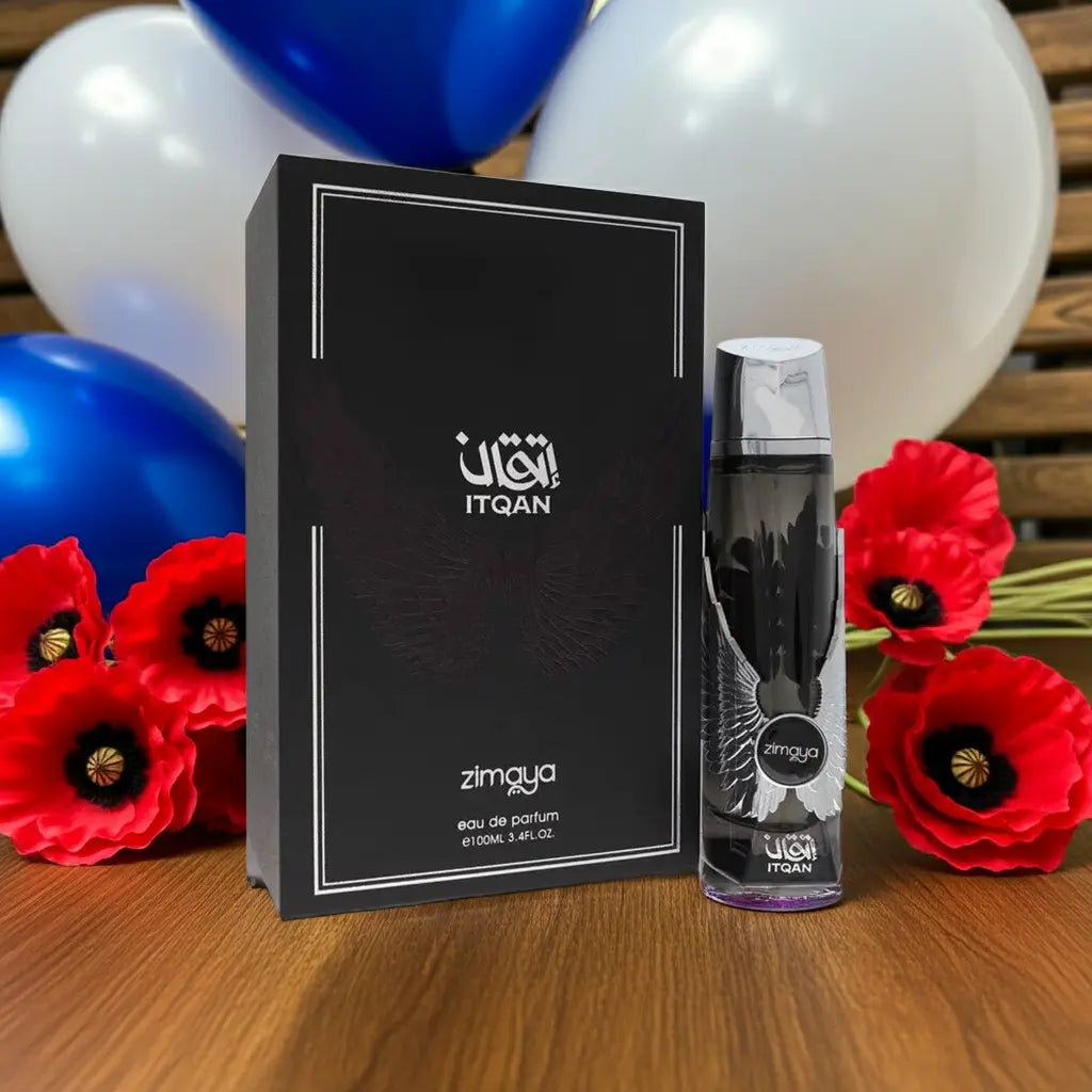 Afnan Zimaya Itqan Noir by Afnan Eau De Parfum Spray (Unisex) 3.4 oz (Men) - Egypt Seller