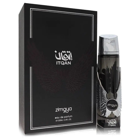 Afnan Zimaya Itqan Noir by Afnan Eau De Parfum Spray (Unisex) 3.4 oz (Men) - Egypt Seller