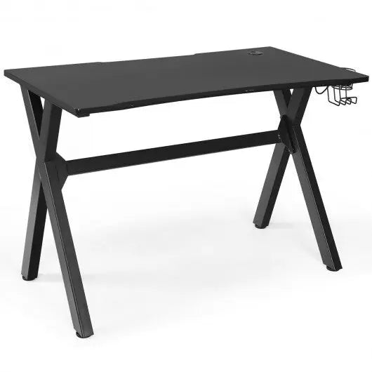 Ergonomic Gaming Desk with Mousepad and Cup Headphone Holder - Egypt Seller