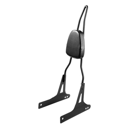 Motorcycle Backrest Sissy Bar, Compatible with Harley - Davidson Dyna Street Glide, Road Glide, and Road King, 29 - Inch Height Detachable Passenger Backrest, Black - Egypt Seller