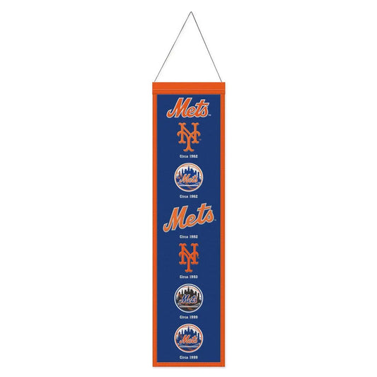 New York Mets Banner Wool 8x32 Heritage Evolution Design - Egypt Seller