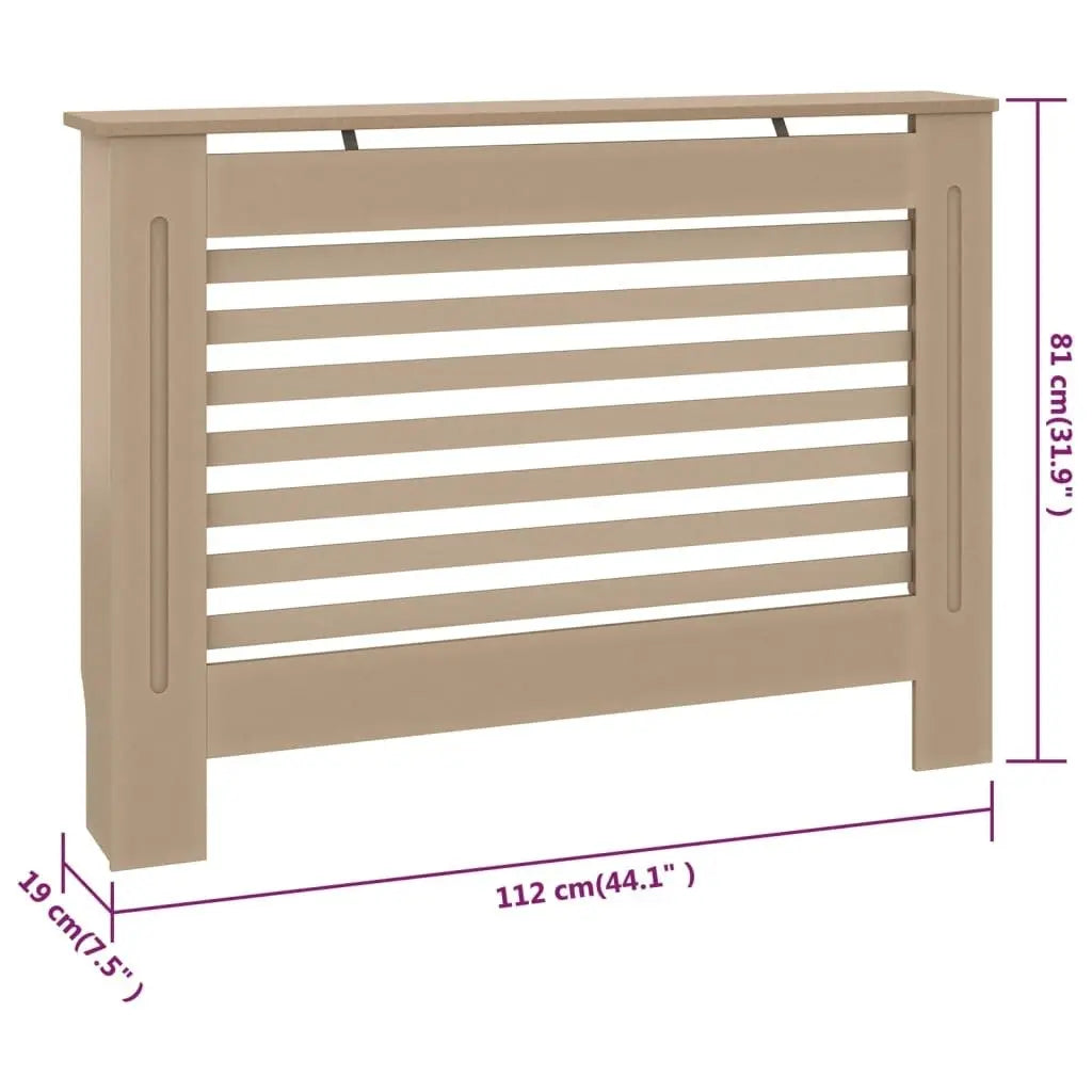 Radiator Cover 44.1"x7.5"x32.1" MDF - Egypt Seller