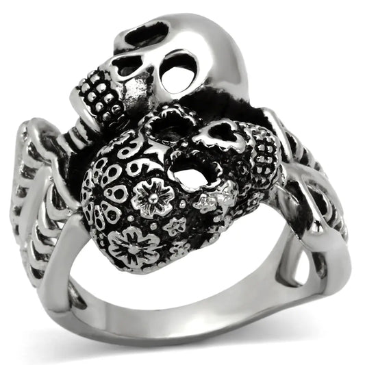 TK1039 - High polished (no plating) Stainless Steel Ring with No Stone - Egypt Seller