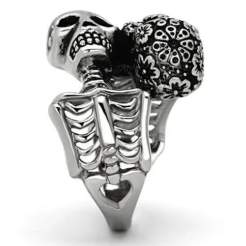 TK1039 - High polished (no plating) Stainless Steel Ring with No Stone - Egypt Seller