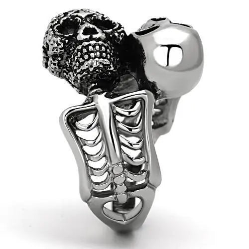 TK1039 - High polished (no plating) Stainless Steel Ring with No Stone - Egypt Seller