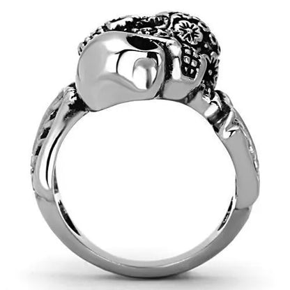 TK1039 - High polished (no plating) Stainless Steel Ring with No Stone - Egypt Seller