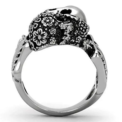 TK1039 - High polished (no plating) Stainless Steel Ring with No Stone - Egypt Seller