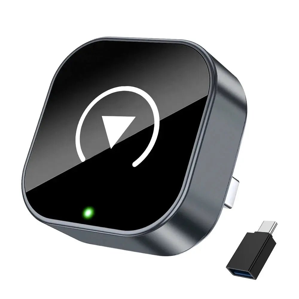 XUDA 2in1 Wireless CarPlay Adapter Android Auto AI Smart Box Car Intelligent Systems For VW Toyota Nissan Honda Ford Benz - Egypt Seller